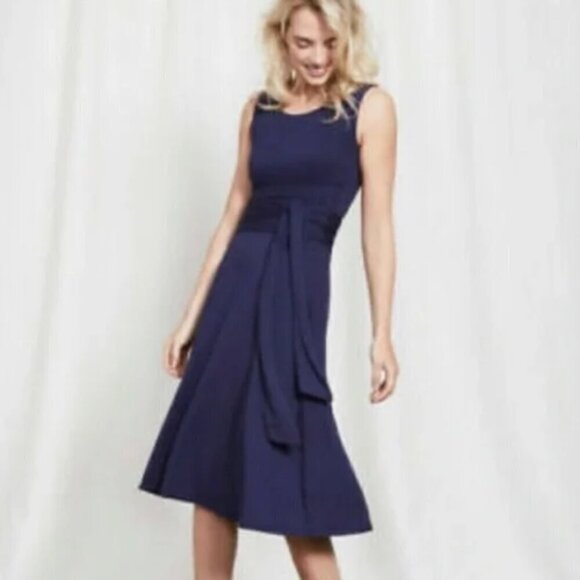 Boden Dresses & Skirts - Boden tie waist cocktail dress tank dress size 6